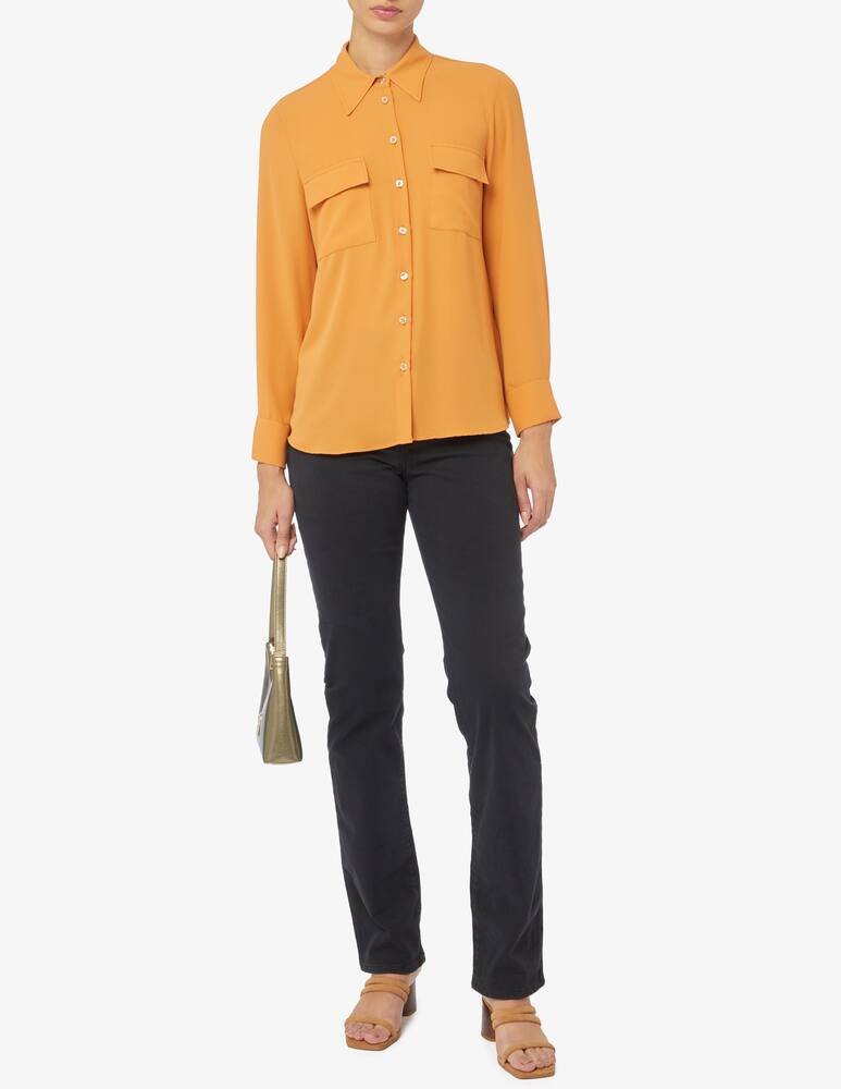 rinascente Elizabeth Ascot Camicia in viscosa con tasche