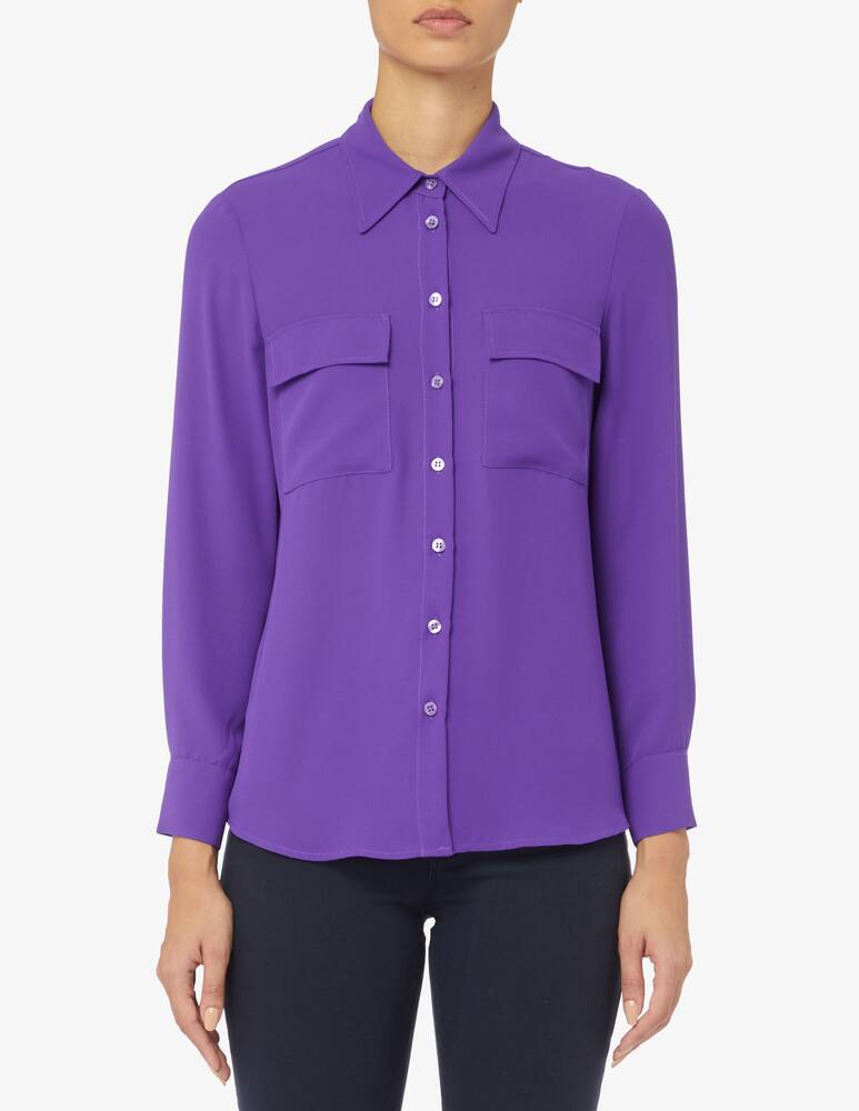 Elizabeth Ascot Viscose shirt with pockets - picture 1 Elizabeth Ascot Viscose shirt with pockets - picture 1