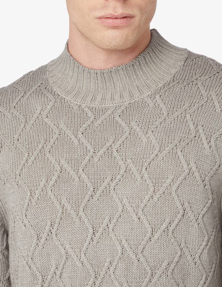 rinascente Gran Sasso Maglia dolcevita in lana - Grigio