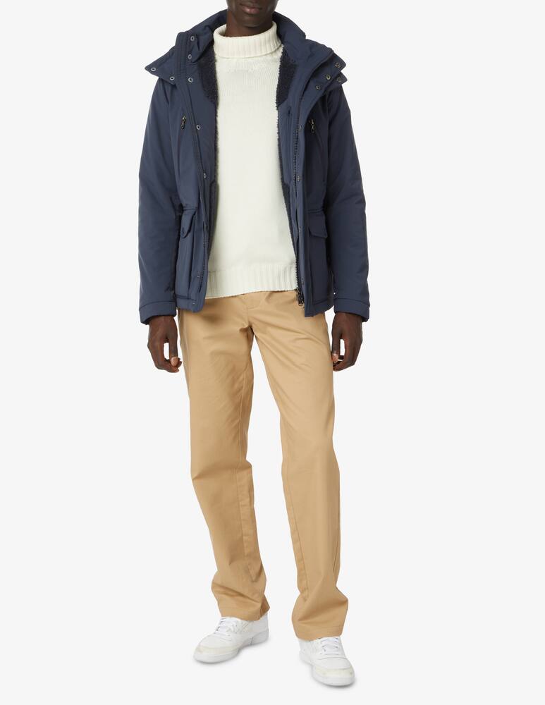 rinascente Gran Sasso Ribbed wool turtleneck - cream