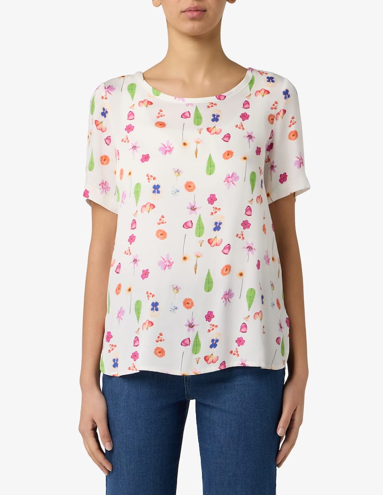 rinascente Elizabeth Ascot Floral print blouse