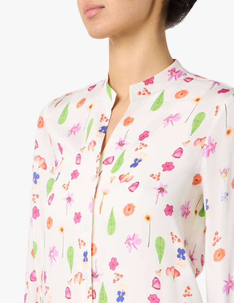 rinascente Elizabeth Ascot Floral print shirt