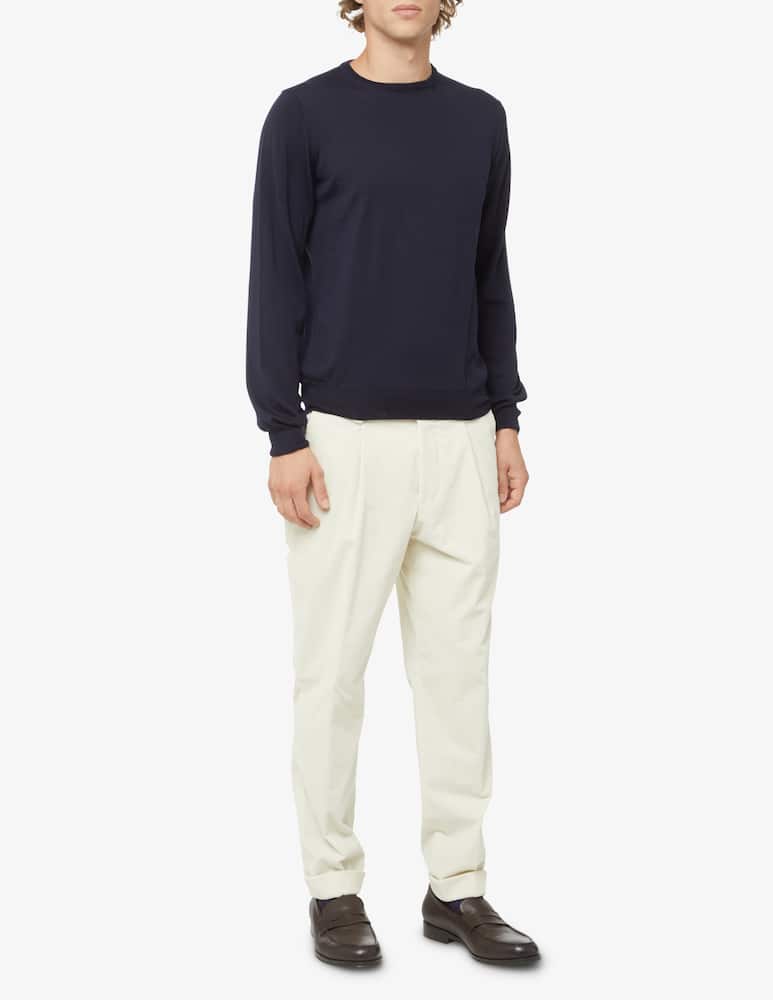 rinascente Gran Sasso Maglia girocollo travel merino - Blu