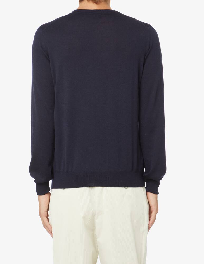 rinascente Gran Sasso Maglia girocollo travel merino - Blu