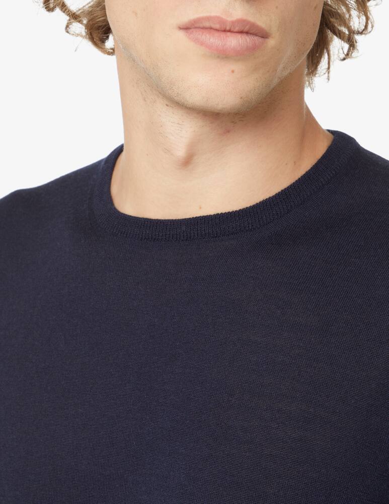 rinascente Gran Sasso Maglia girocollo travel merino - Blu