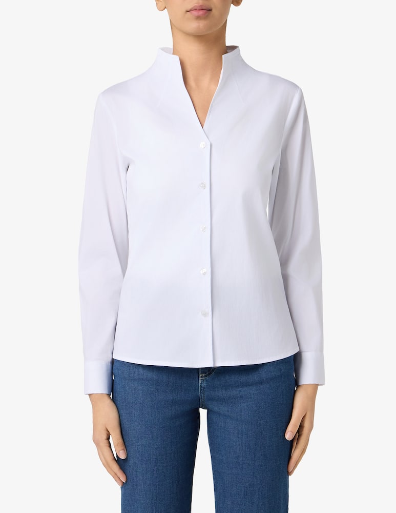 rinascente Elizabeth Ascot Mandarin collar shirt