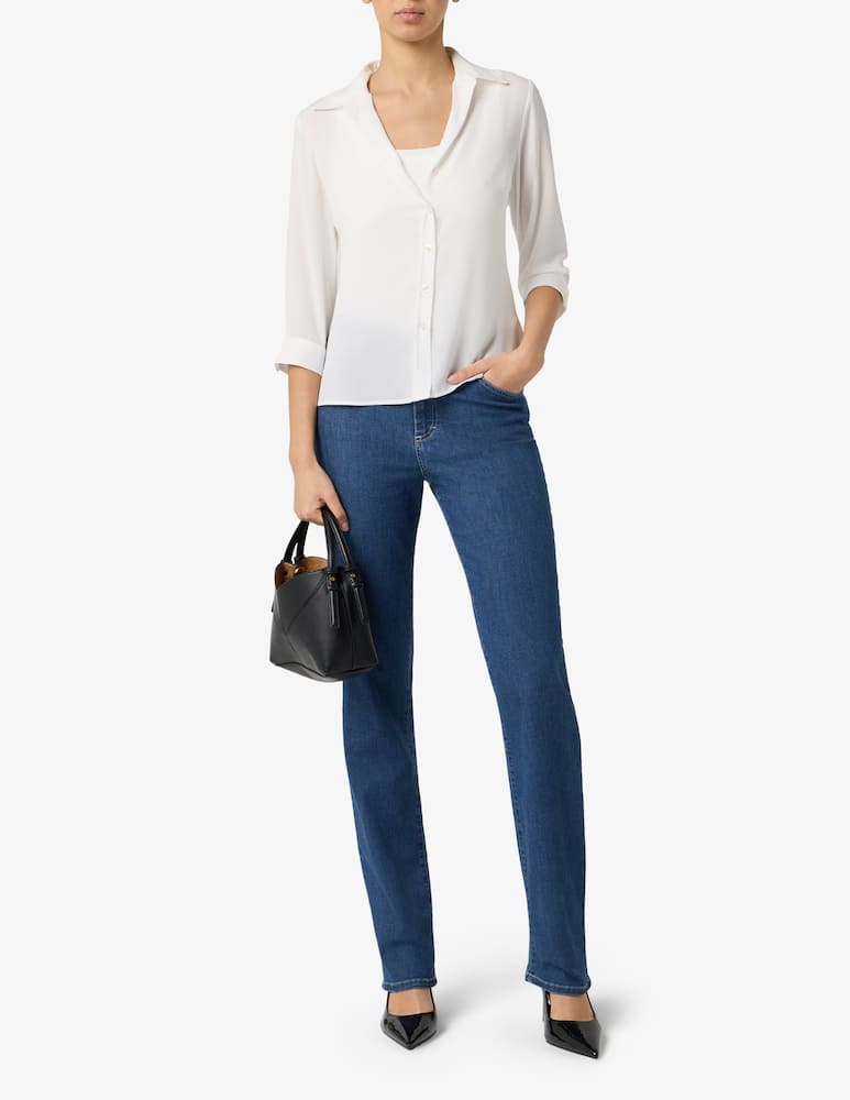 rinascente Elizabeth Ascot Classic viscose shirt