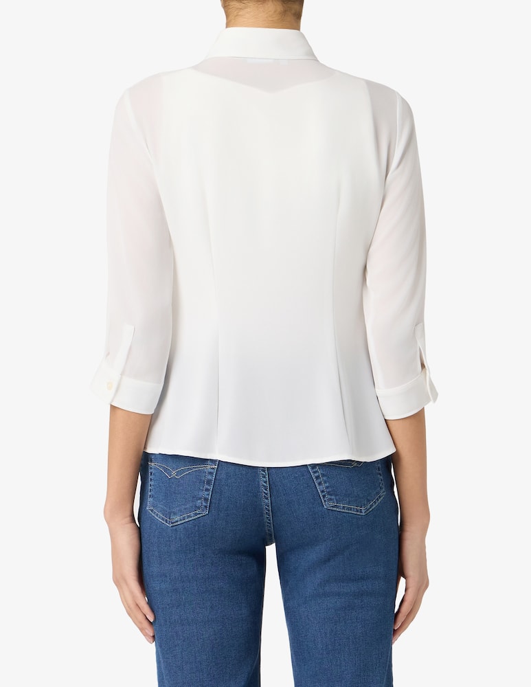 rinascente Elizabeth Ascot Classic viscose shirt