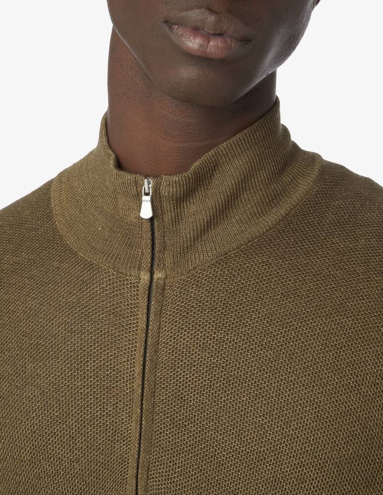 rinascente Gran Sasso Washed wool roundneck sweater - Green