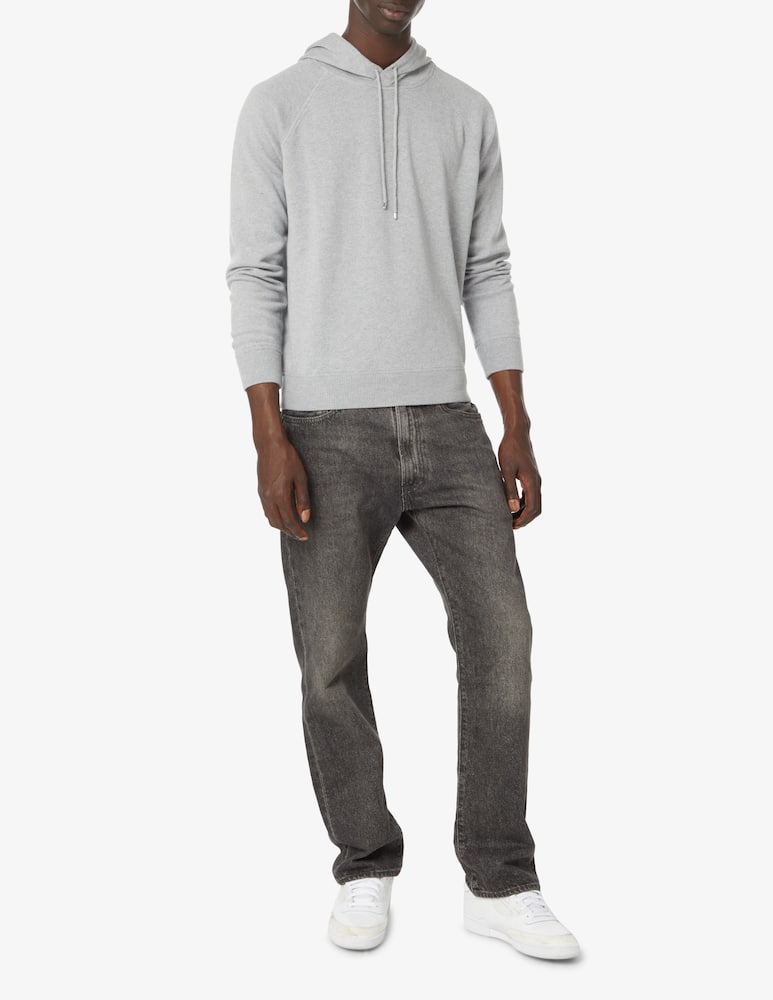 rinascente Gran Sasso Felpa con cappuccio in lana e cashmere - Grigio