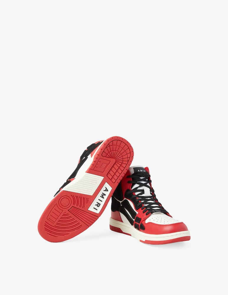 rinascente Amiri Skel hi top sneakers - Red