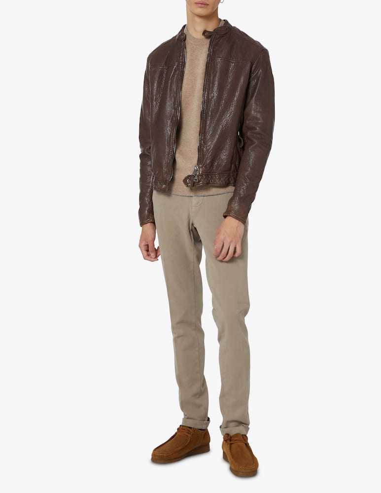 rinascente Altea Maglia girocollo con toppe - grigio