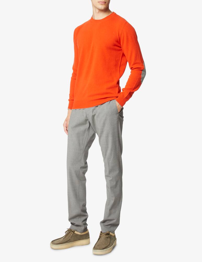 rinascente Altea Crewneck jumper with patches - orange