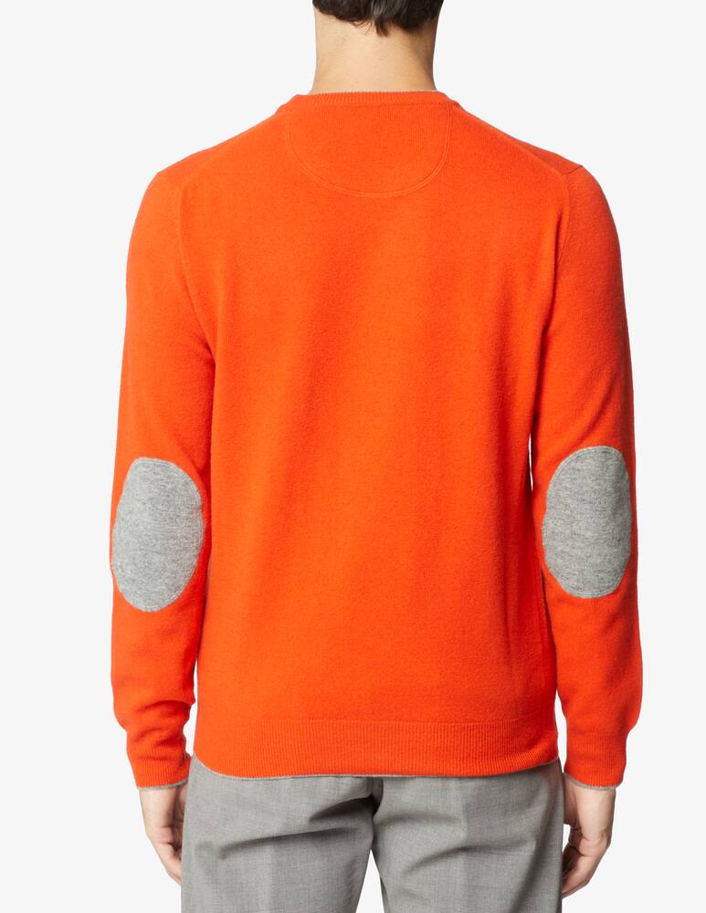 rinascente Altea Crewneck jumper with patches - orange