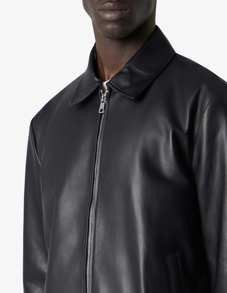 rinascente Misaky Nappa biker jacket