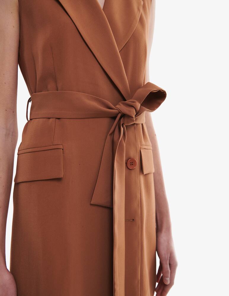 rinascente Face to Face Style Vest dress