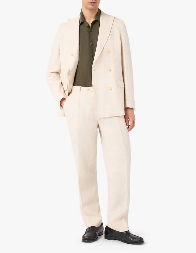 rinascente Misaky Giacca doppiopetto in lino