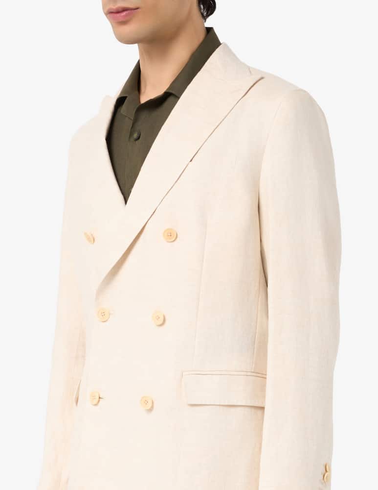 rinascente Misaky Giacca doppiopetto in lino