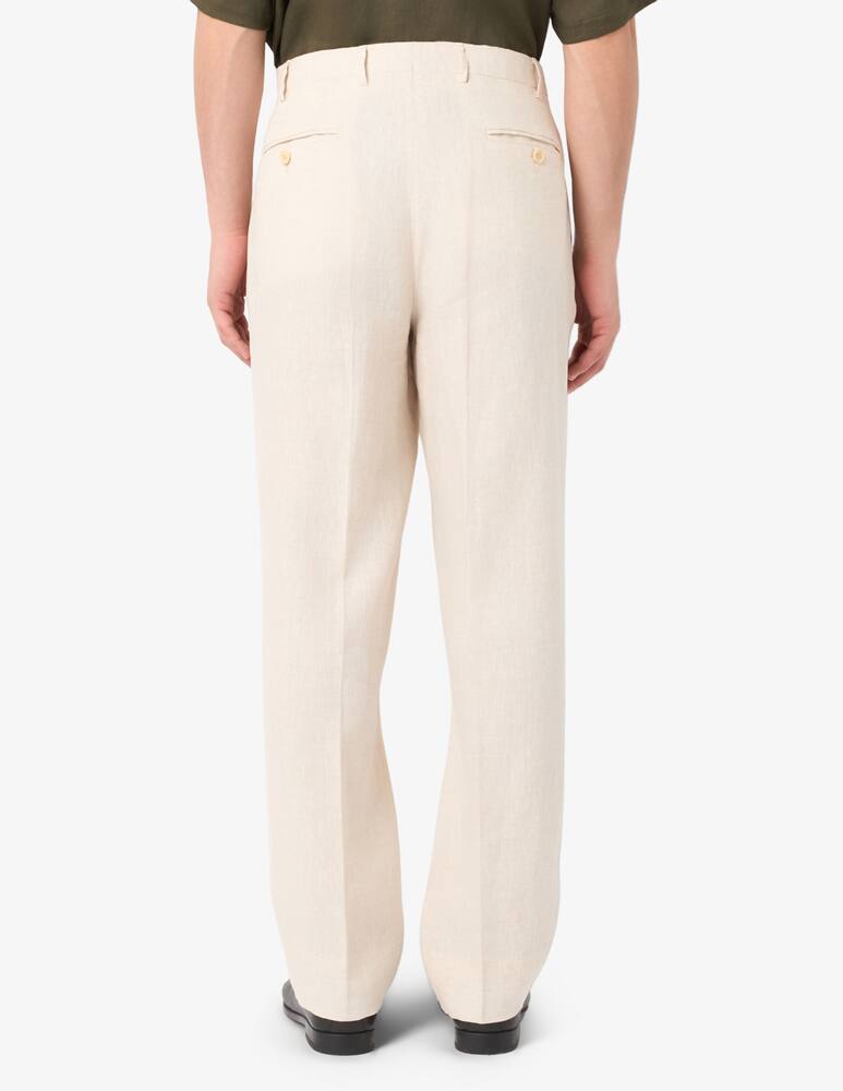 rinascente Misaky Linen pleated trousers