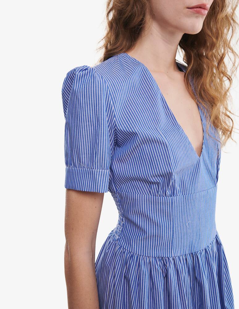 rinascente Face to Face Style Abito maxi a righe