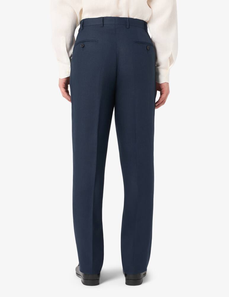 rinascente Misaky Linen pleated tailored trousers