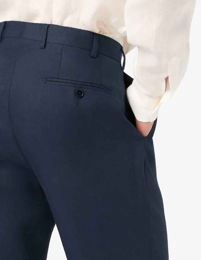 rinascente Misaky Linen pleated tailored trousers