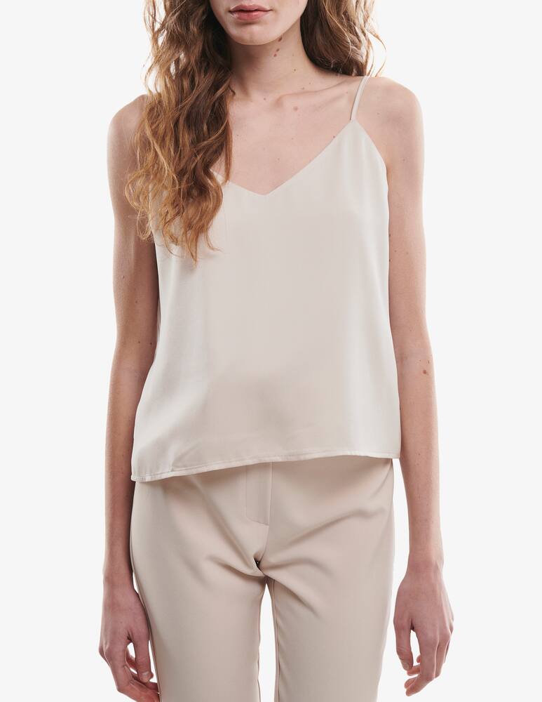Face to Face Style Satin shoulder top - picture 1 Face to Face Style Satin shoulder top - picture 1
