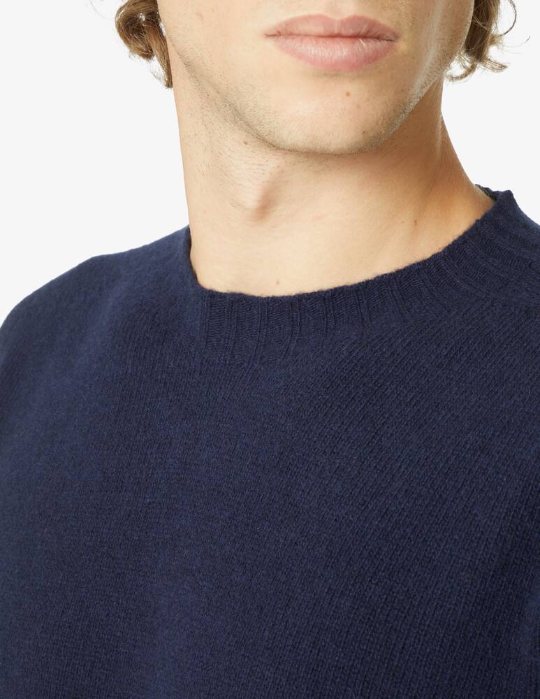 rinascente Altea Maglia girocollo in lana e cashmere - blu scuro