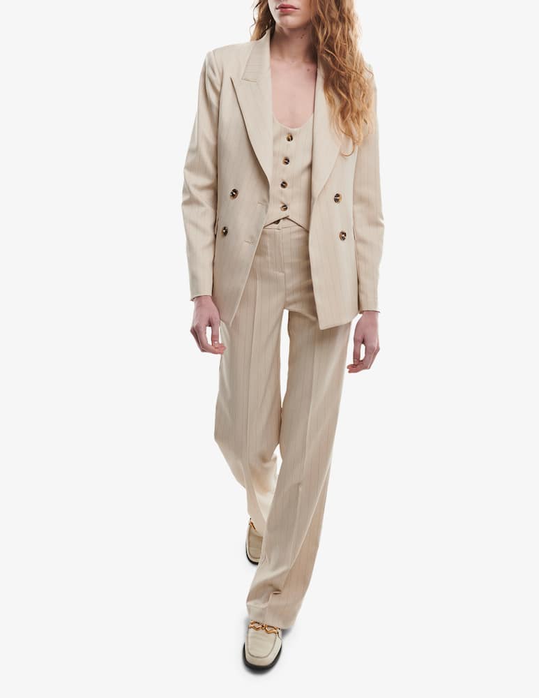 rinascente Face to Face Style Blazer gessato