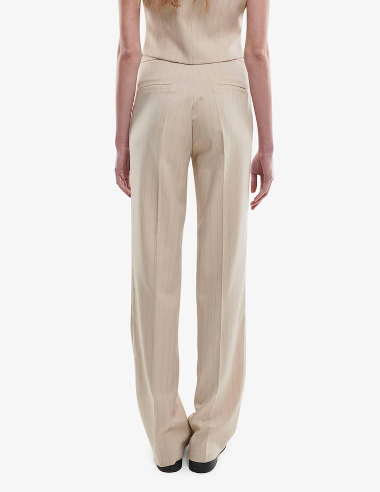 rinascente Face to Face Style Men's pinstriped trousers