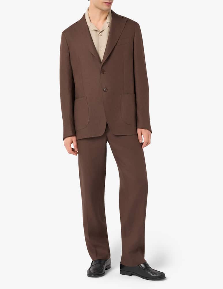 rinascente Misaky Linen pleated trousers