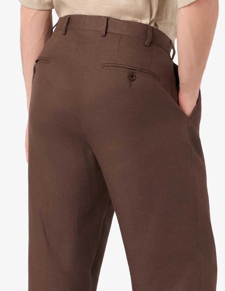 rinascente Misaky Linen pleated trousers