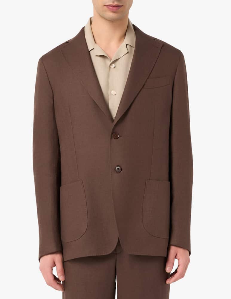 rinascente Misaky Giacca monopetto in lino