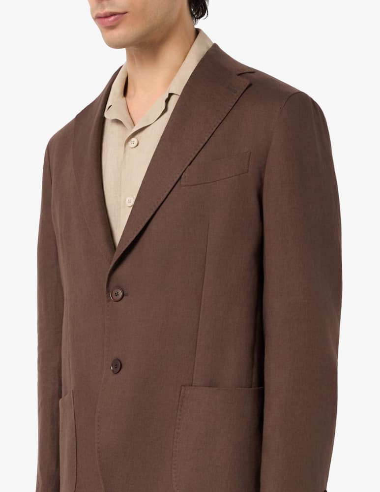 Misaky Linen tailored jacket - picture 4