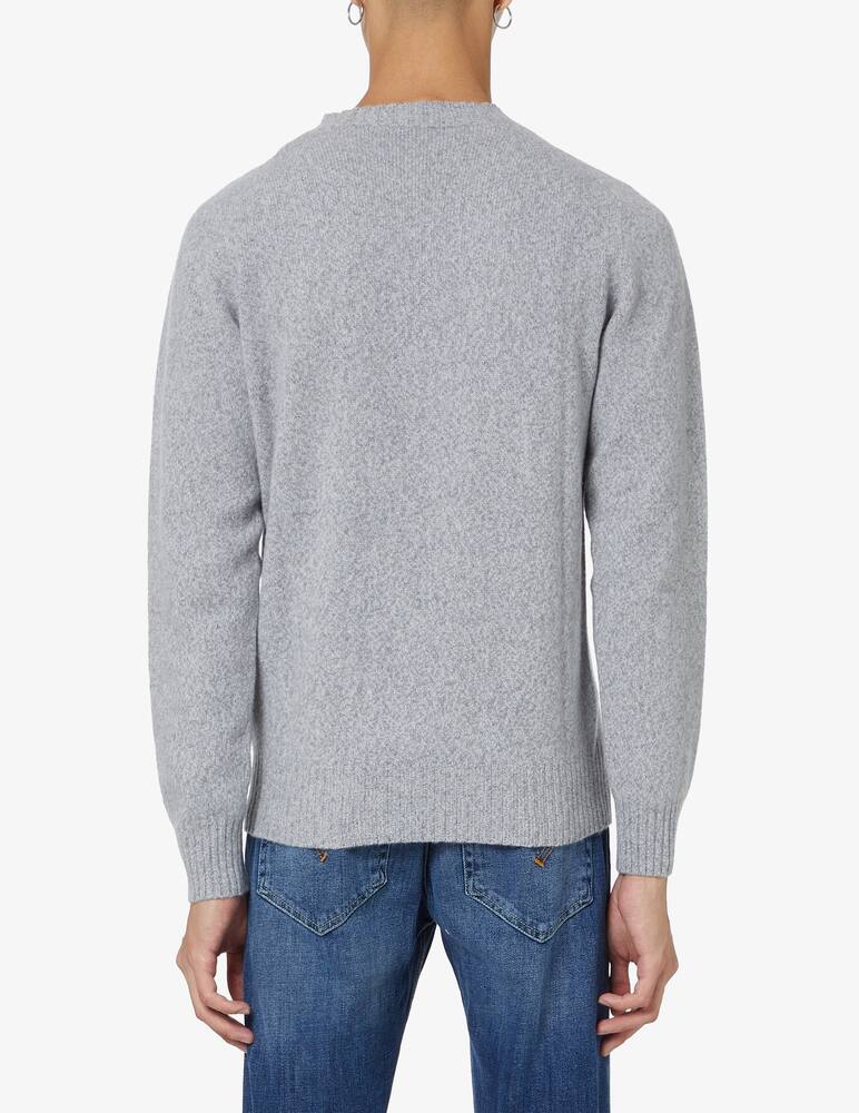 rinascente Altea Maglia girocollo in lana e cashmere - grigio chiaro