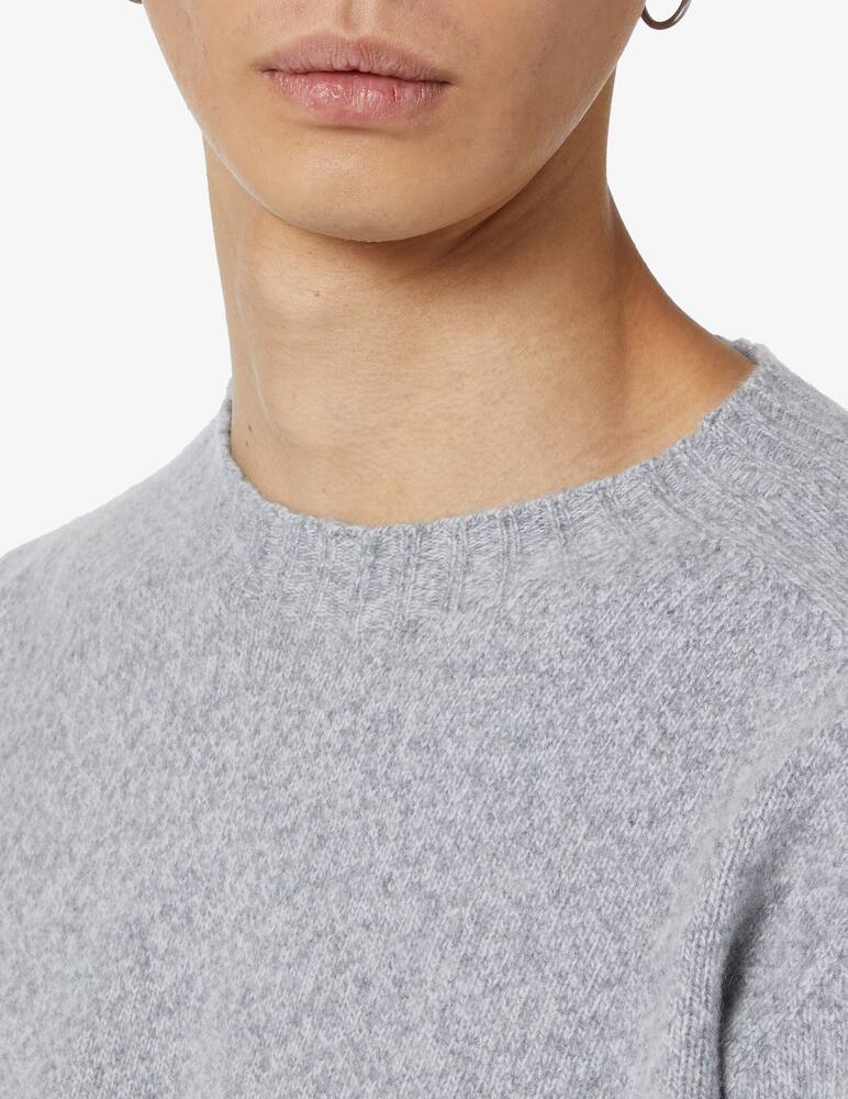 rinascente Altea Maglia girocollo in lana e cashmere - grigio chiaro