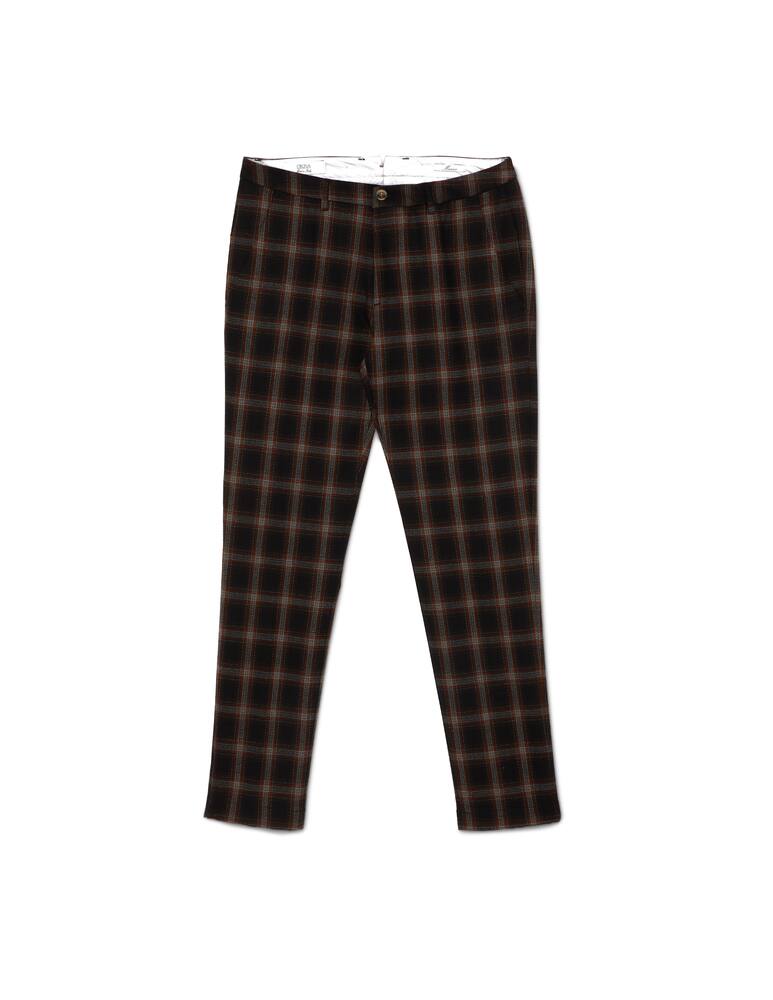 Cruna Marais trousers in checks fleece wool - picture 1 Cruna Marais trousers in checks fleece wool - picture 1