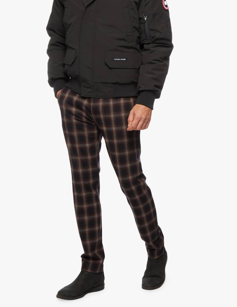 Cruna Marais trousers in checks fleece wool - picture 2 Cruna Marais trousers in checks fleece wool - picture 2
