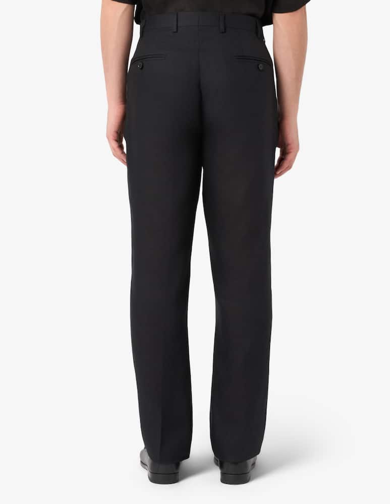 rinascente Misaky Linen pleated tailored trousers