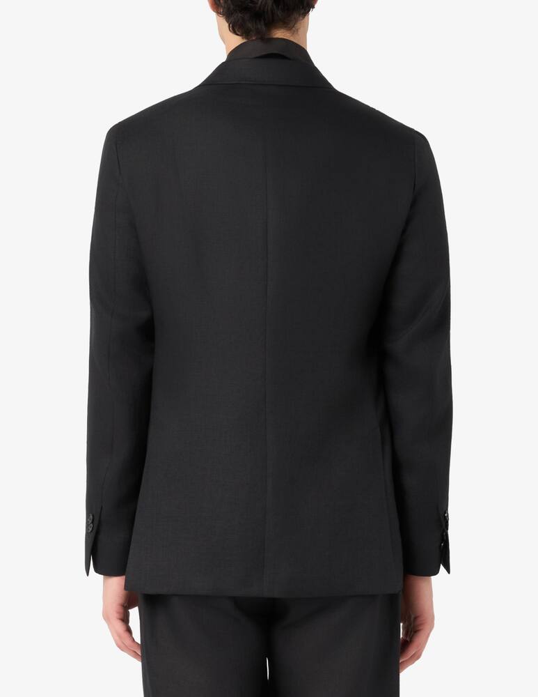 rinascente Misaky Linen double breasted jacket