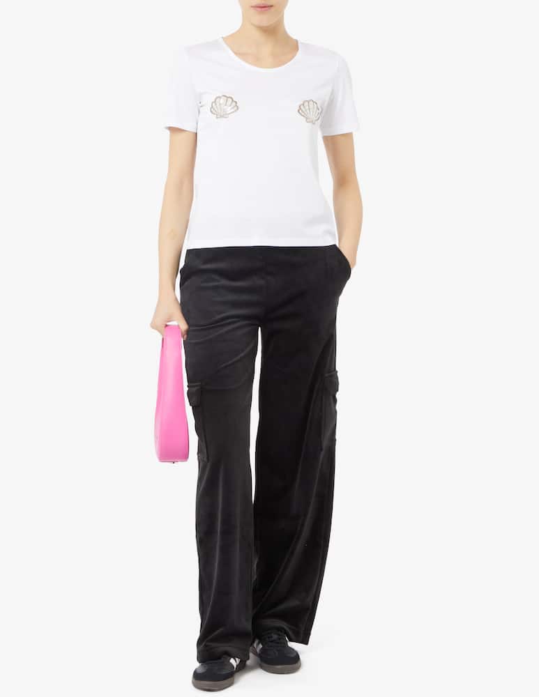 rinascente Face to Face Style T-shirt in misto cotone