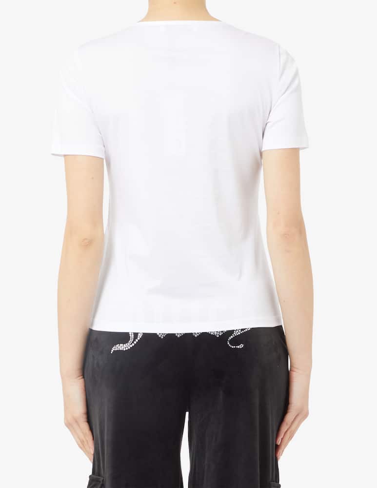 rinascente Face to Face Style T-shirt in misto cotone