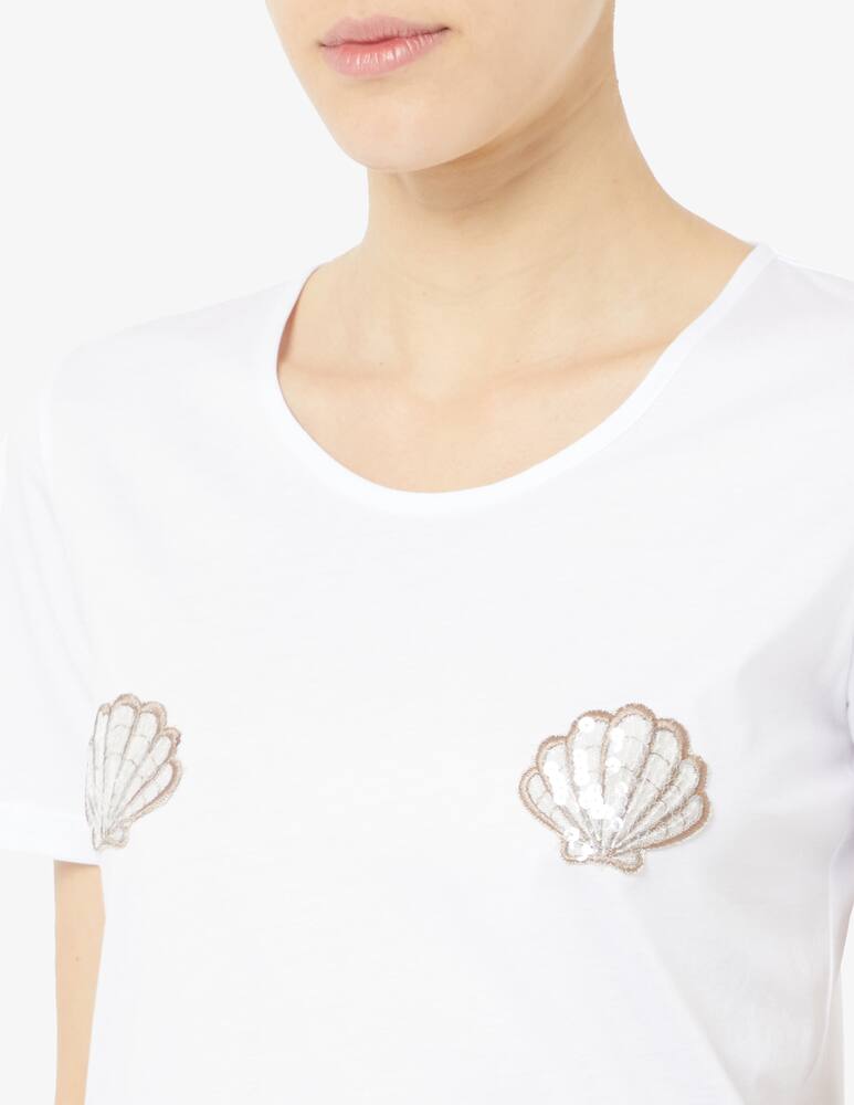 rinascente Face to Face Style T-shirt in misto cotone