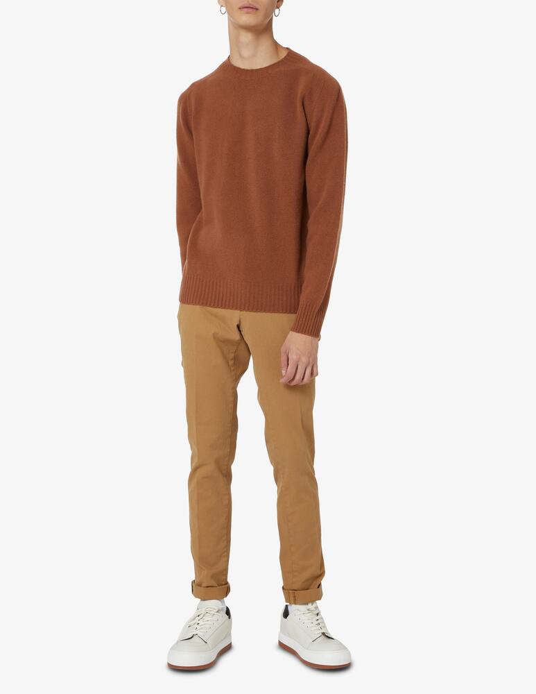 rinascente Altea Wool and cashmere crewneck jumper - camel
