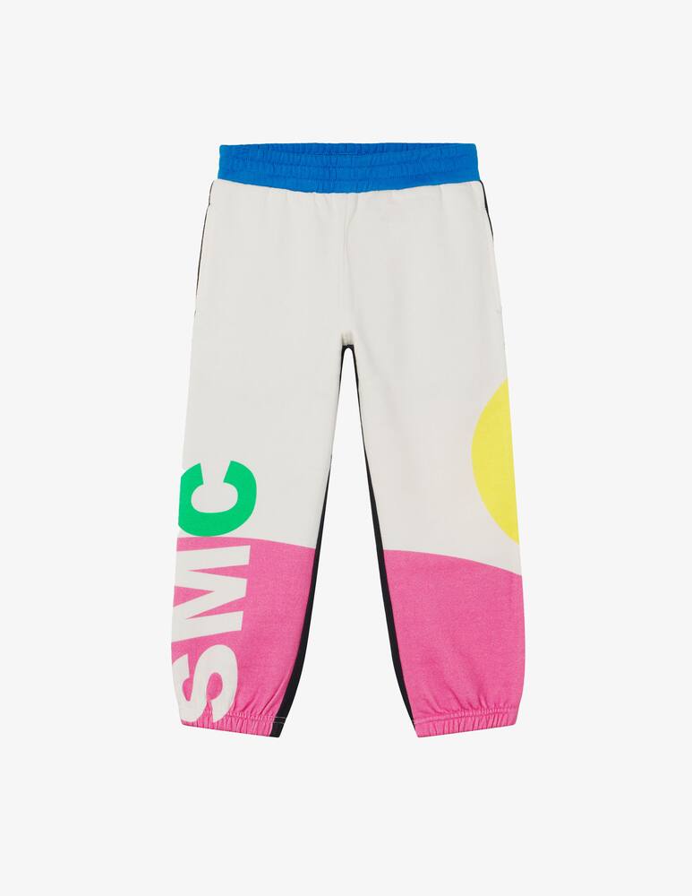 Stella McCartney Pantaloni jogger in cotone - Multicolor - immagine 1 Stella McCartney Pantaloni jogger in cotone - Multicolor - immagine 1