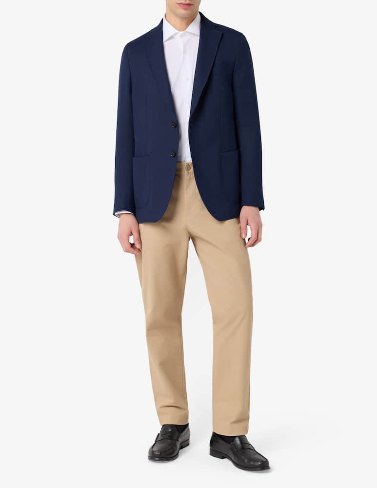 Sartoria Italiana Giacca monopetto sfoderata in lana Drop 4 - immagine 2 Sartoria Italiana Giacca monopetto sfoderata in lana Drop 4 - immagine 2