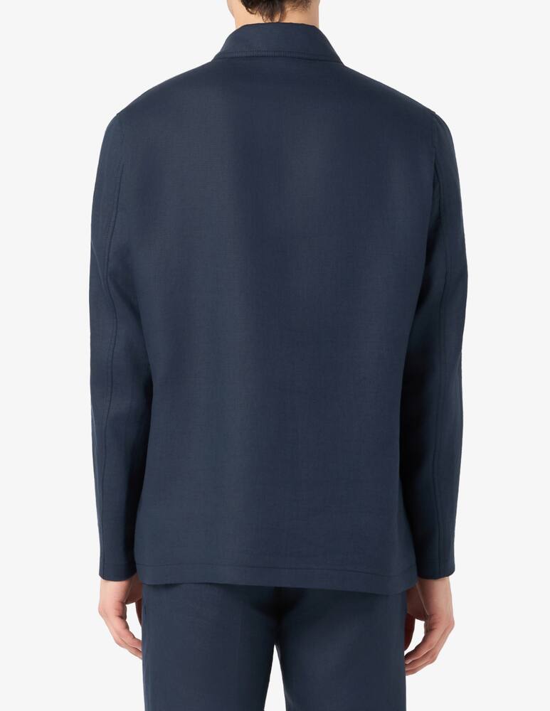 rinascente Sartoria Italiana Overshirt chore in puro lino