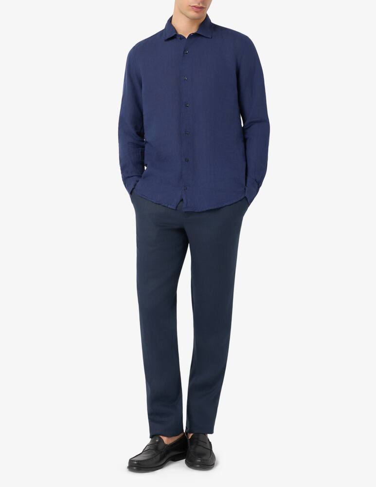 Sartoria Italiana Linen tailored trousers - picture 2