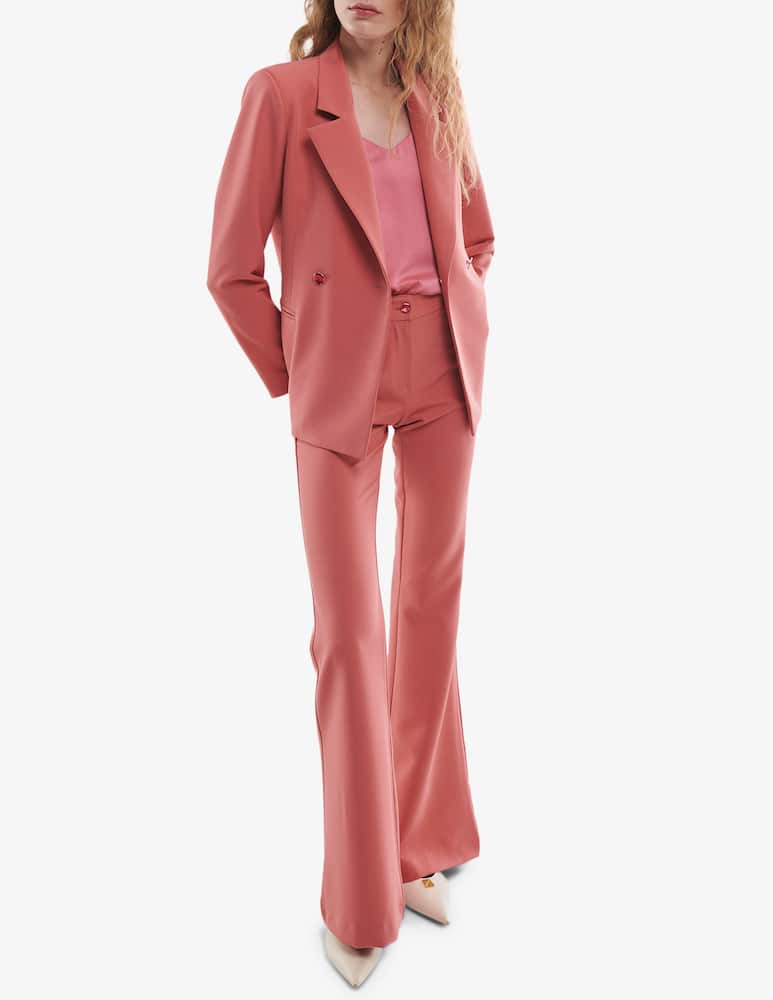 rinascente Face to Face Style Satin shoulder top