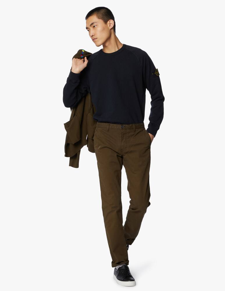 rinascente Stone Island Felpa a tinta unita in Cotone 